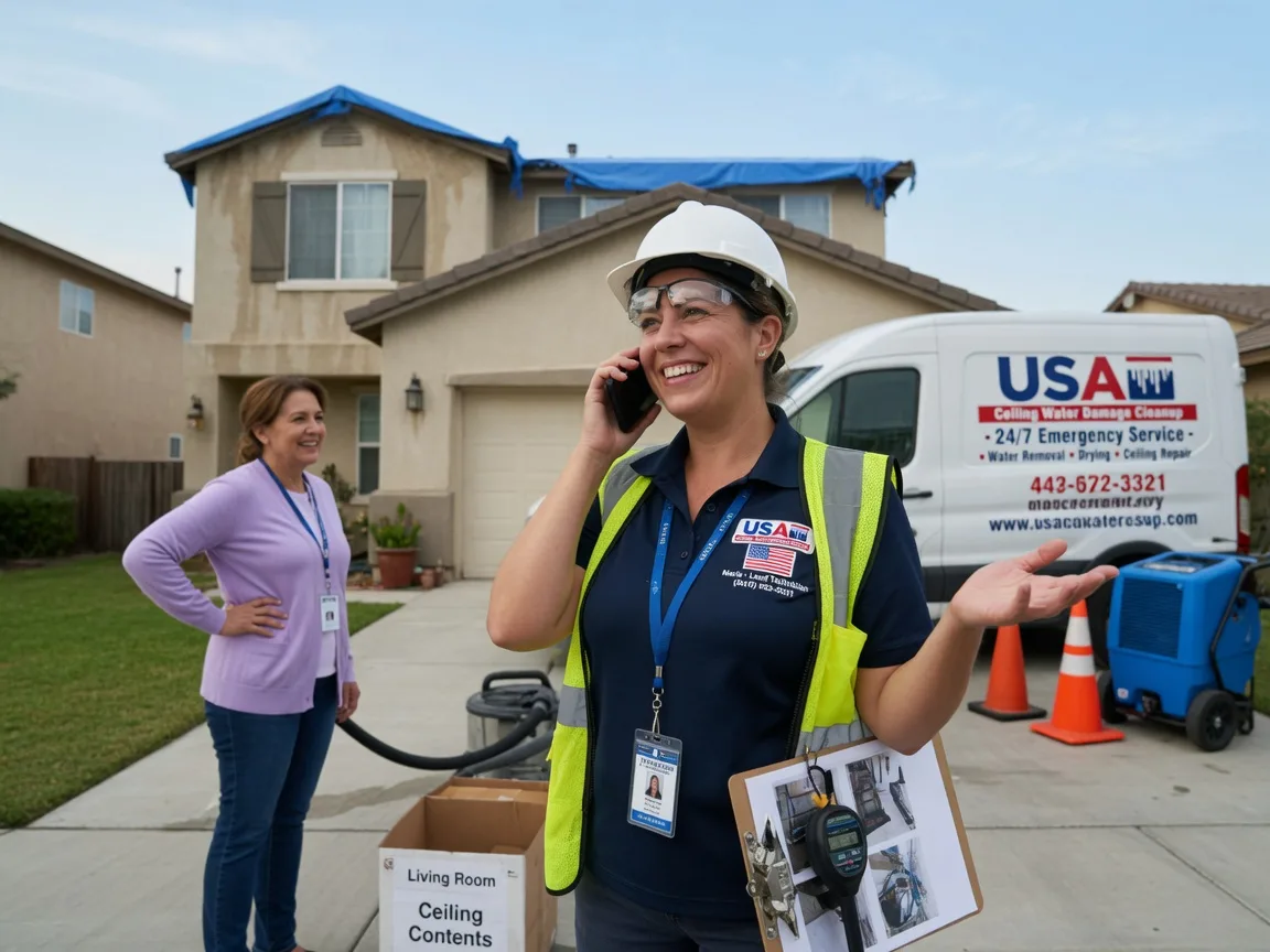 Ceiling Water Damage Restoration Crary, ND FAQs